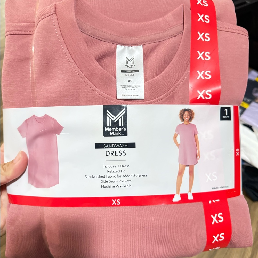 Member's Mark Pink Mini Dress